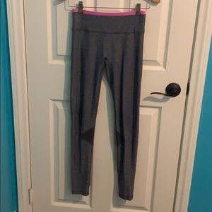 gray ivivva rhythmic tight girls leggings